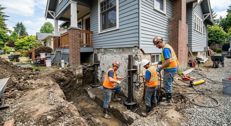 Structural Foundation Repair in Buzzards Bay, MA