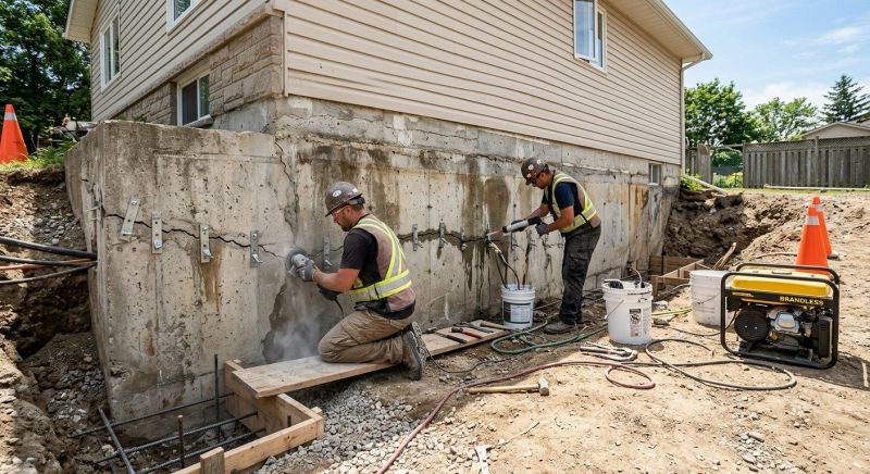 Structural Foundation Repair in South Yarmouth, MA